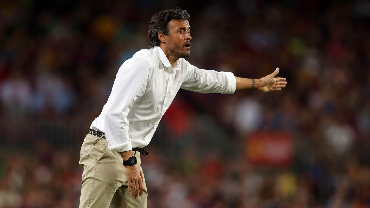 Luis Enrique: "We're in good shape as I expected"