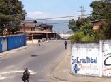 Guardia Nacional Bolivariana arremete contra la ciudadanía VENEZOLANA 13_02_2014