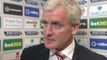 Stoke 0-1 Aston Villa - Mark Hughes Post Match Interview - Stoke Defeat Is 'A Wake-up Call'