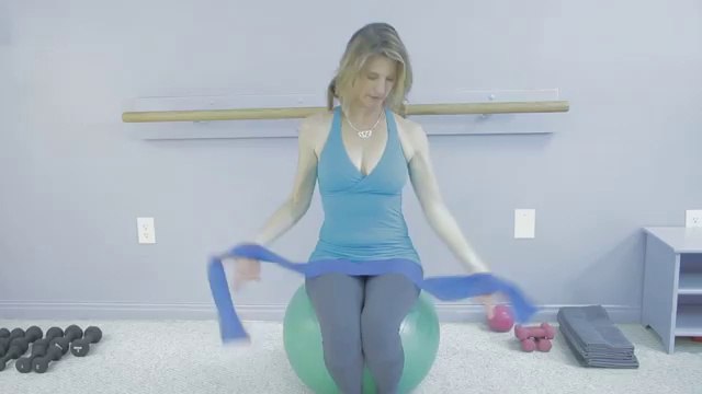 Exercises for Band Workout Routines, Standing and Seated _ Pilates Exercises & More