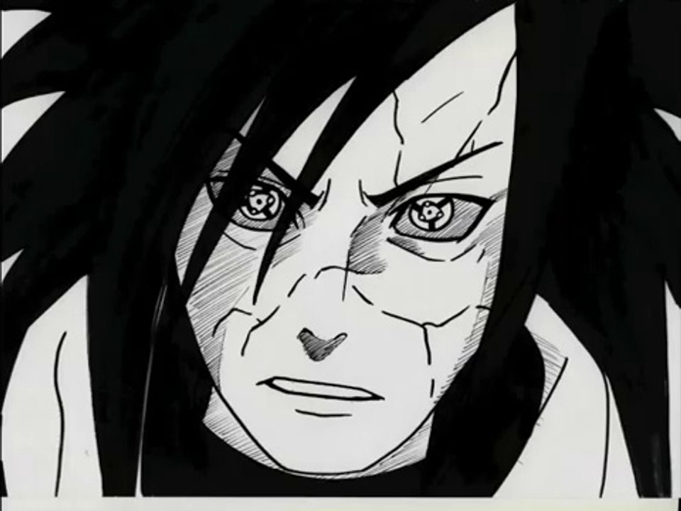 HOW TO DRAW MADARA UCHIHA うちはマダラ