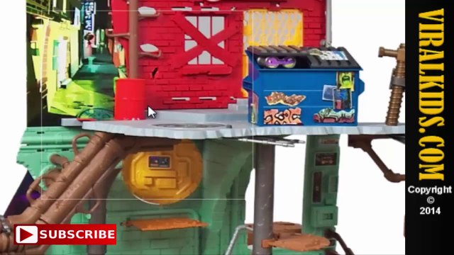 Teenage Mutant Ninja Turtles - Secret Sewer Lair Playset- Review