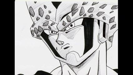 HOW TO DRAW PERFECT CELL半完全体セル