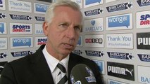 Newcastle 0-2 Man City - Alan Pardew Post Match Interview - Defeat Is Rough Justice