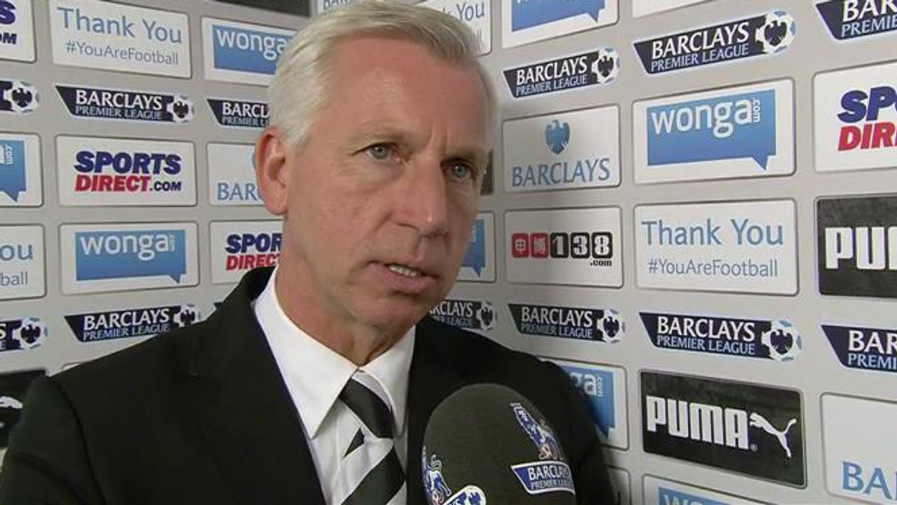 Newcastle 0-2 Man City - Alan Pardew Post Match Interview - Defeat Is Rough Justice