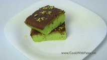 EASY BAKES PISTACHIO PUDDING *COOK WITH FAIZA*