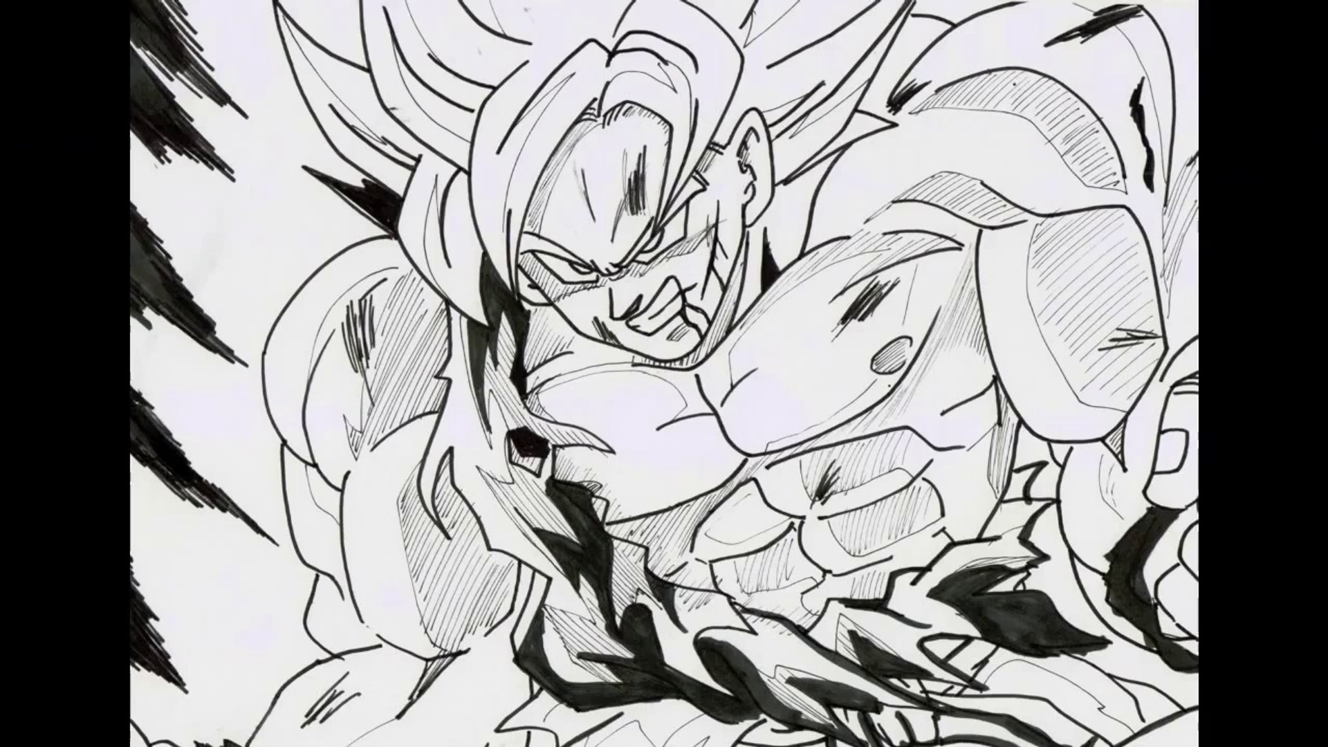 How to Draw Goku (Super Saiyan) - DrawingNow