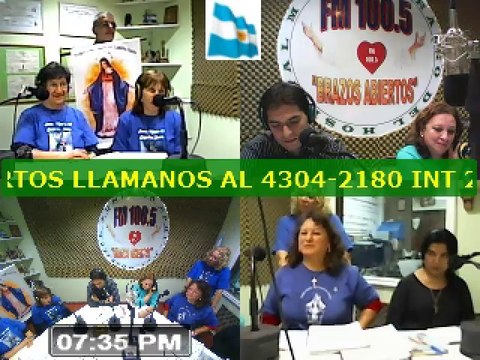 Radio Brazos Abiertos Hospital Muñiz Programa LUGAR DE ENCUENTRO CON DIOS 18 de agosto de 2014