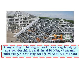 Gia công và lắp đặt cửa sắt tại Đà Nẵng (0905.674.728 Mr Sơn)