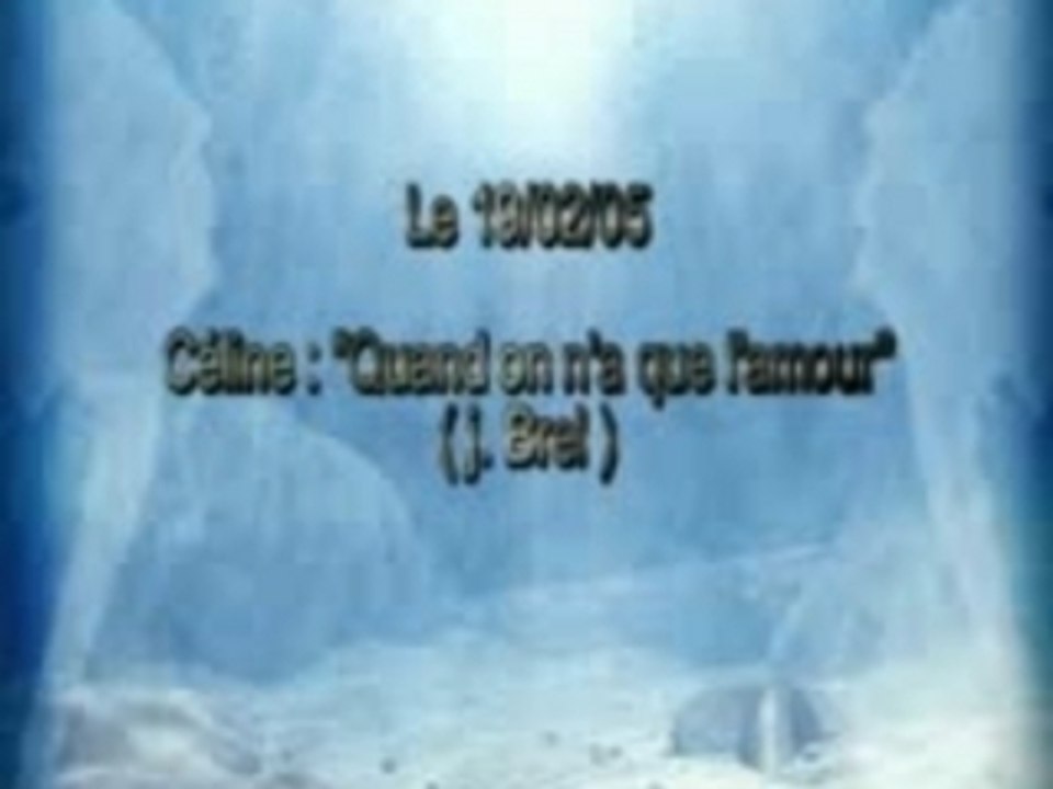 Quand on a que l'amour