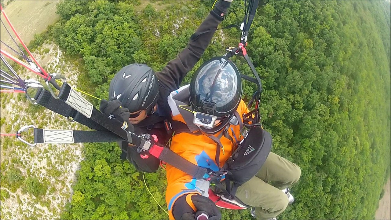 Parapente - Douelle et Saujac 05/06-08-2014