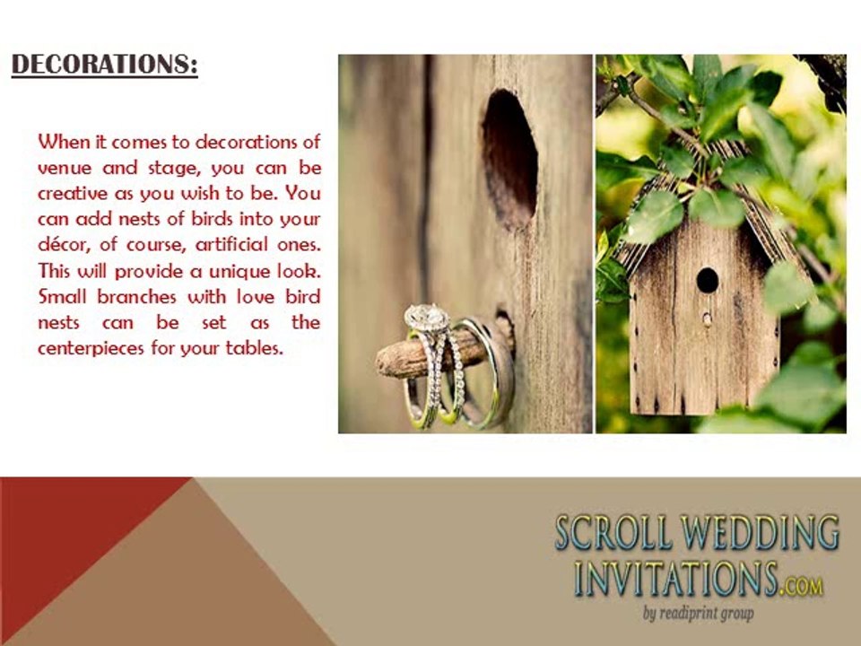 Scroll Wedding Invitations