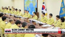 President Park stresses need for disaster, accident response training
