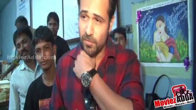 Emraan Hashmi Spend Time With Patients Children @ Wadia Hospital !