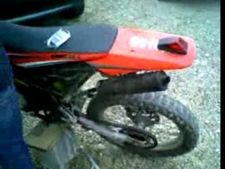 Ma moto avec cartouche ninja