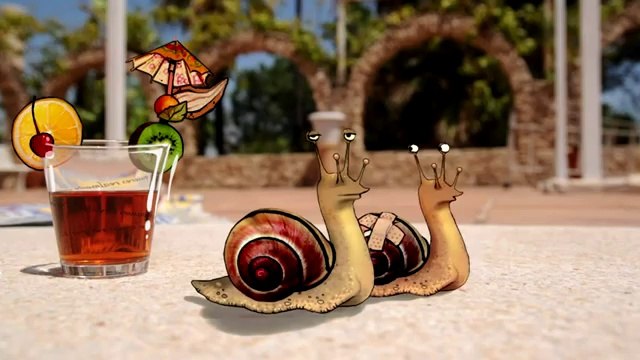 ALAIN AFFLELOU Concurso Tchin-Tchin Segunda Generación: Una de caracoles