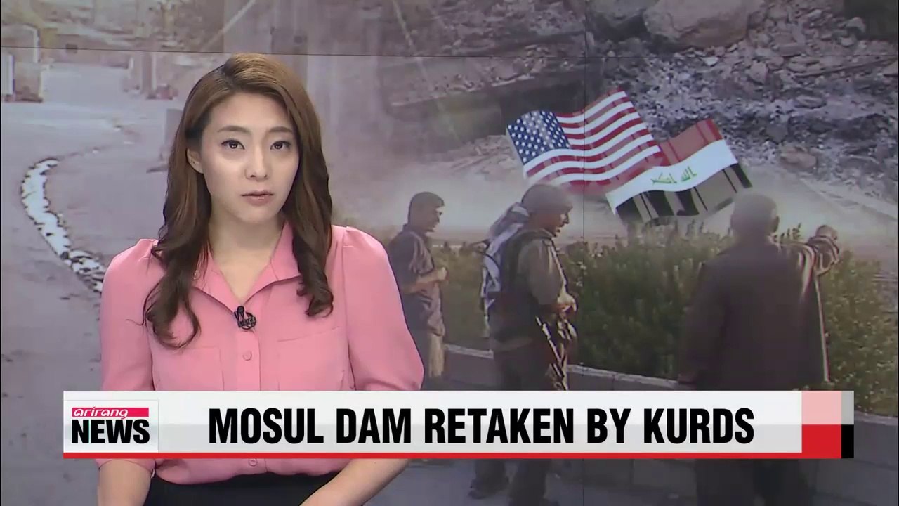 Kurdish forces retake Iraq's largest dam from IS militants