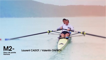 Présentation de l'équipe de France d'aviron 2014: M2-