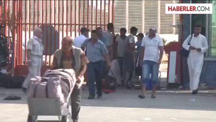 Öncüpınar Sınır Kapısında yoğunluk -