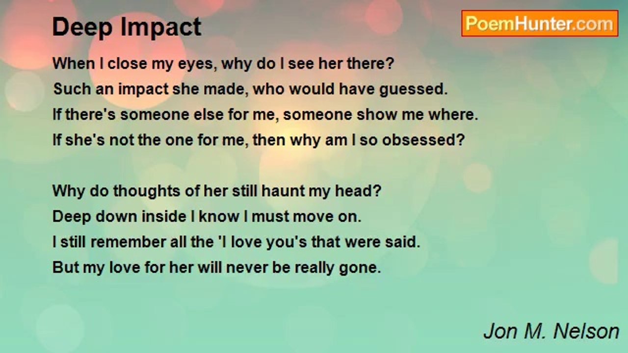 Jon M. Nelson - Deep Impact