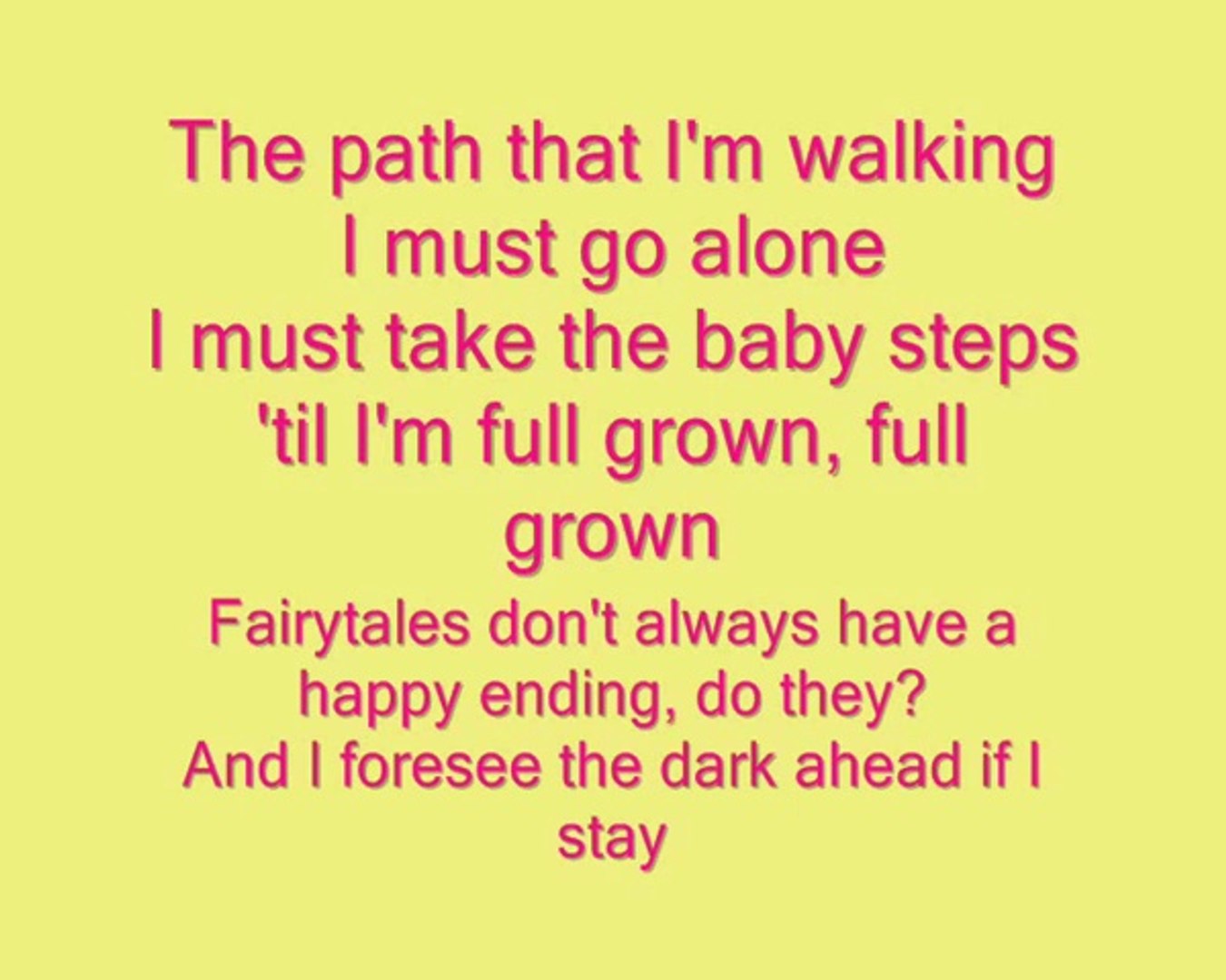 Fergie Big Girls Don T Cry Lyrics Video Dailymotion