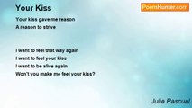 Julia Pascual - Your Kiss