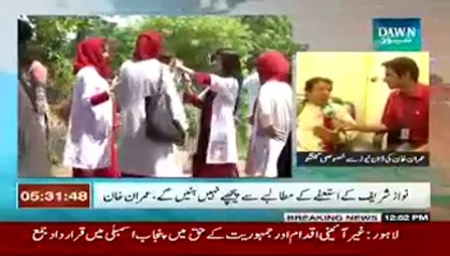 Imran Khan Exclusive Talk To Dawn News - 19th August 2014