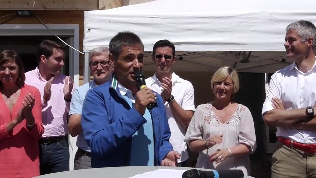 Fête 2014 de l'UMP 43 au Mont Mezenc avec Laurent Wauquiez et Bertrand Barraud (ext.00201)