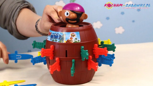 Pop-Up Pirate Game / Gra Beczka Pirata - Tomy - 7028 - Recenzja