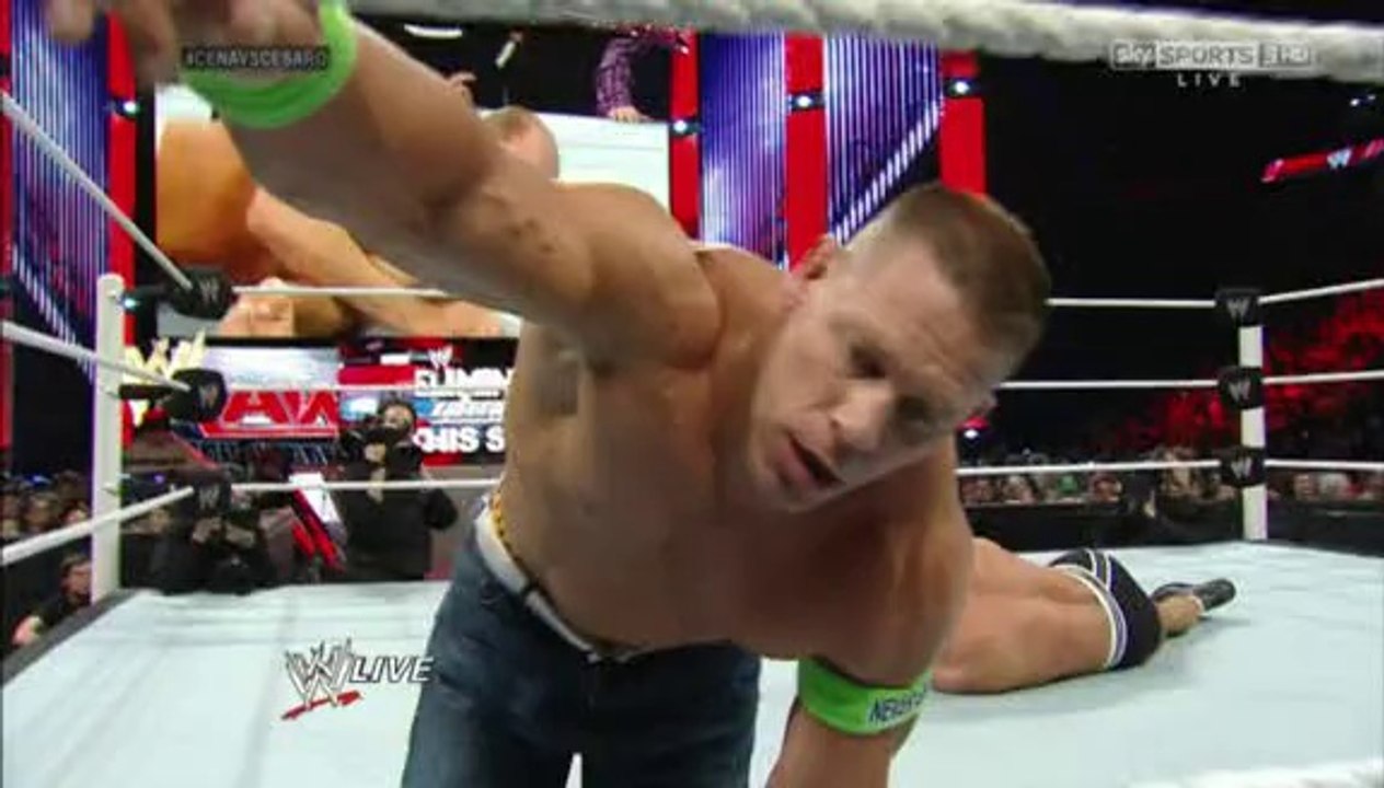 John Cena vs Cesaro (Raw 02.17.2014)