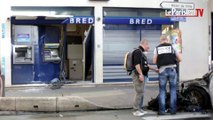 Asnières-sur-Seine : attaque d'une banque à la voiture bélier