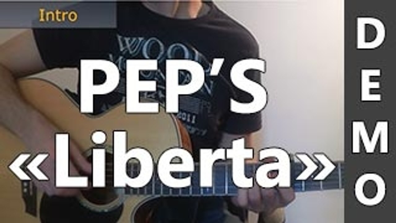 Pep's - Liberta - DEMO Guitare