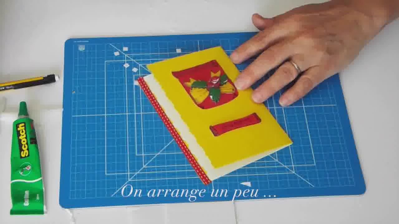 Une carte 3D de Noël à faire soi-même