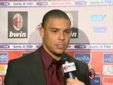 Ronaldo, ITW après Milan AC - Livourne