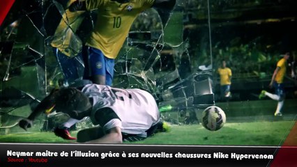 Neymar maitre du geste technique de l'illusion grâce à ses nouvelles Nike !