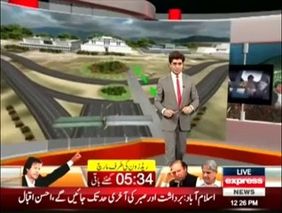 RED Zone Islamabad Area animation video