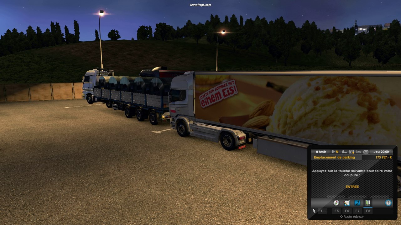 danse des camions euro - truck simulator 2