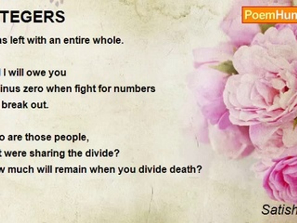 Satish Verma - INTEGERS