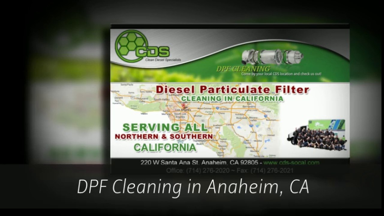 DPF - Diesel Particulate Filter Cleaner