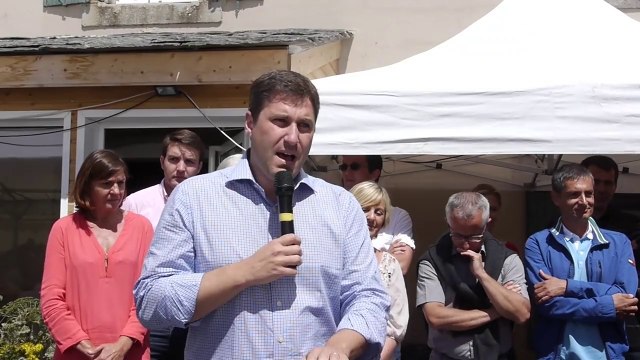Fête 2014 de l'UMP 43 au Mont Mezenc avec Laurent Wauquiez - Mathieu Darnaud (ext.00196)