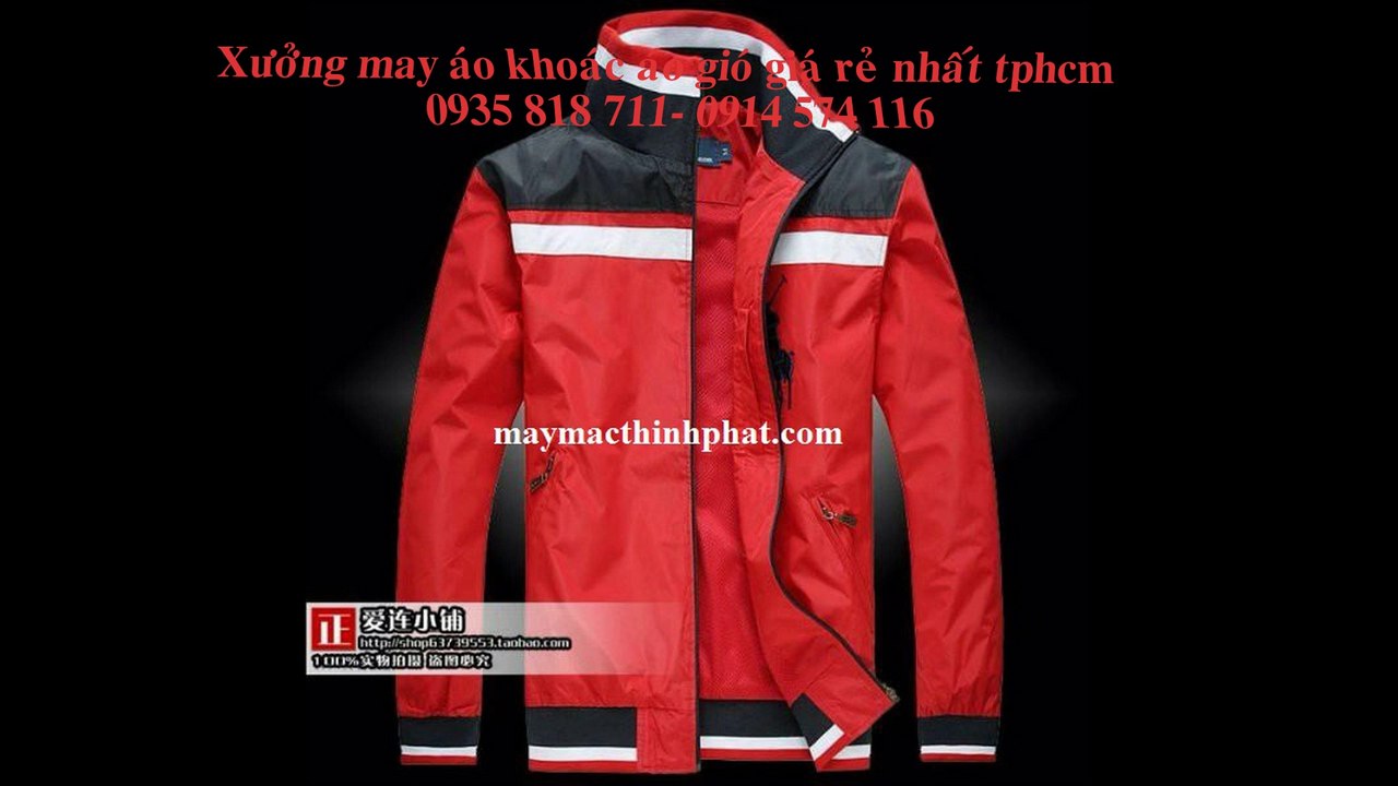 May aó gió, áo khoác thể thao 0914 574 116.