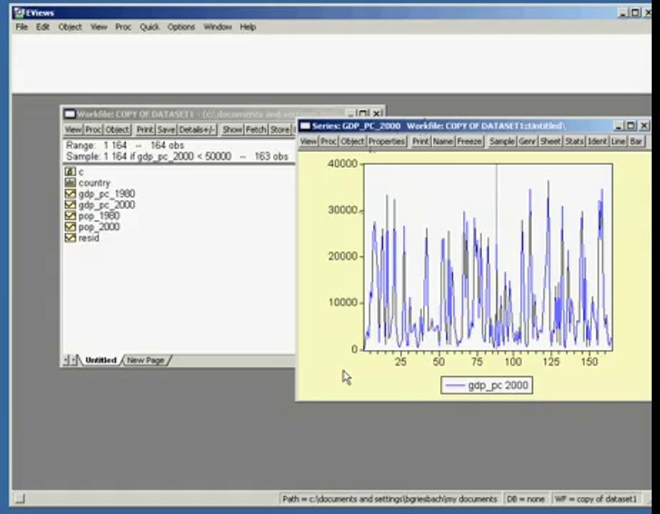 Chapter 2 - Data Descriptive and Ordinary Least Squares