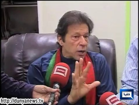 Dunya News - PM will be responsible in case of chaos – Imran Khan