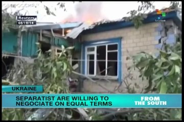 Donetsk separatists willing to talk, but only on equal terms