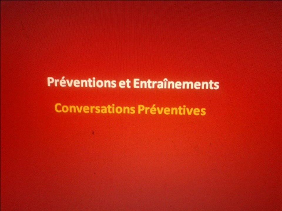 conversations préventives