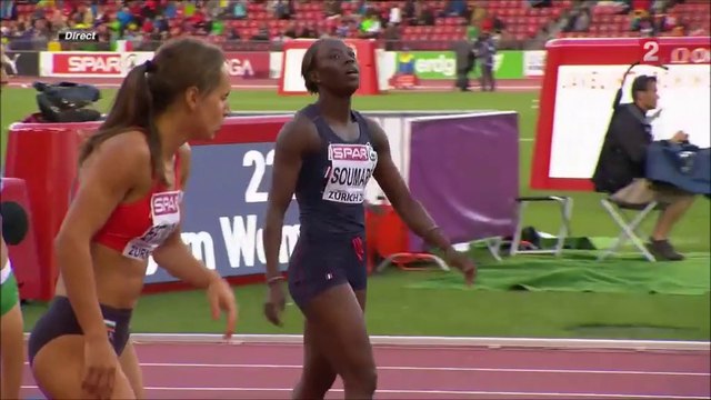 ChE athlétisme 2014, tiers de finales 200m F