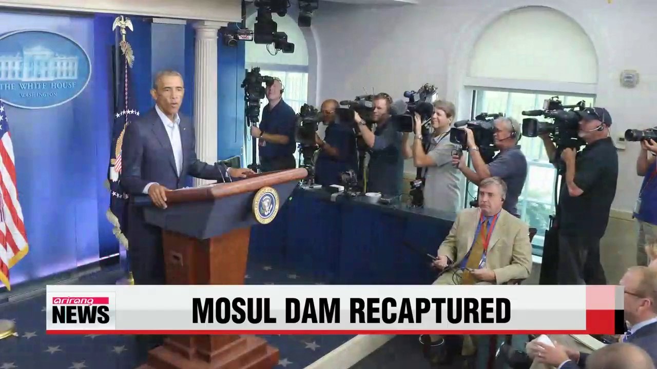 Kurdish forces recapture strategic Mosul Dam from Islamic militants