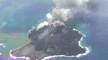 Ilha vulcânica pode provocar tsunami