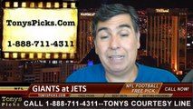 New York Jets vs. New York Giants Pick Prediction NFL Preseason Pro Football Odds Preview 8-22-2014