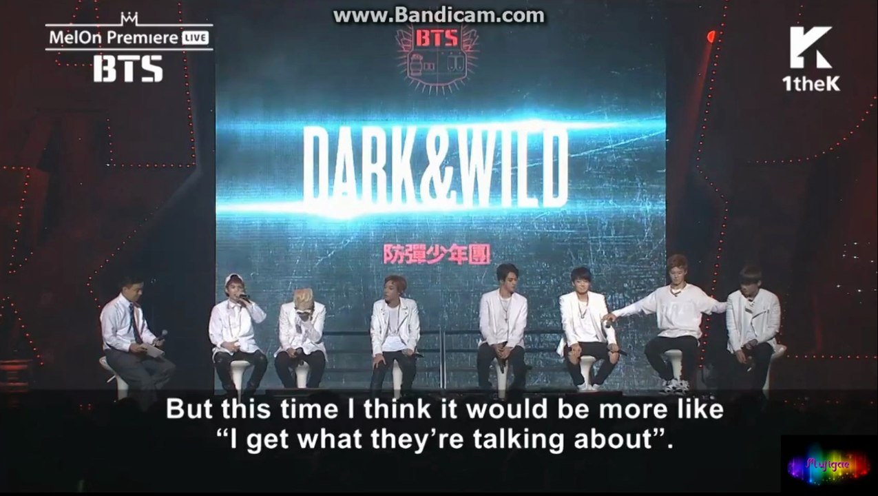 BTS 'Dark and Wild' Showcase 140819 - Interview Part 2
